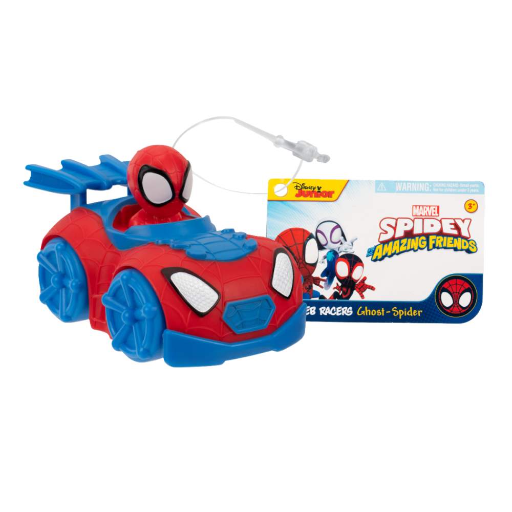 Превозно средство с фигурка, Spidey Amazing Friends, Web Racers