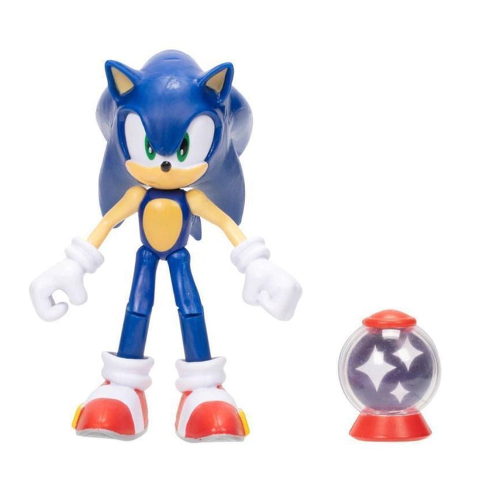 Подвижна фигурка с аксесоар, Sonic the Hedgehog, Sonic, 10 см, 2025