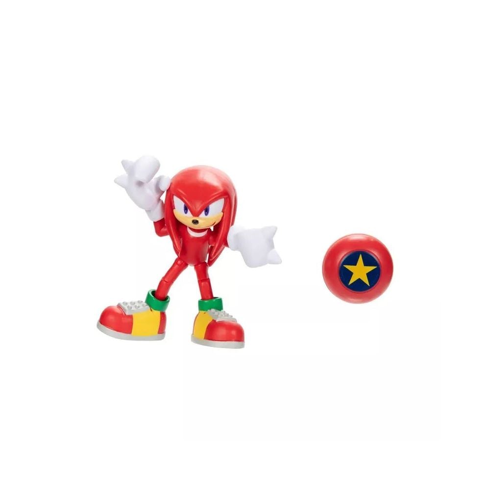 Подвижна фигурка с аксесоар, Sonic the Hedgehog, Knuckles, 10 см