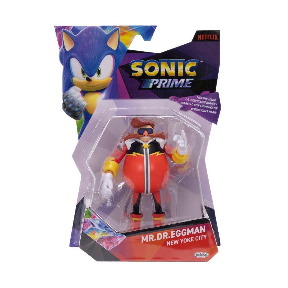 Подвижна фигурка, Sonic the Hedgehog, S1, Mr Dr Eggman, 13 см