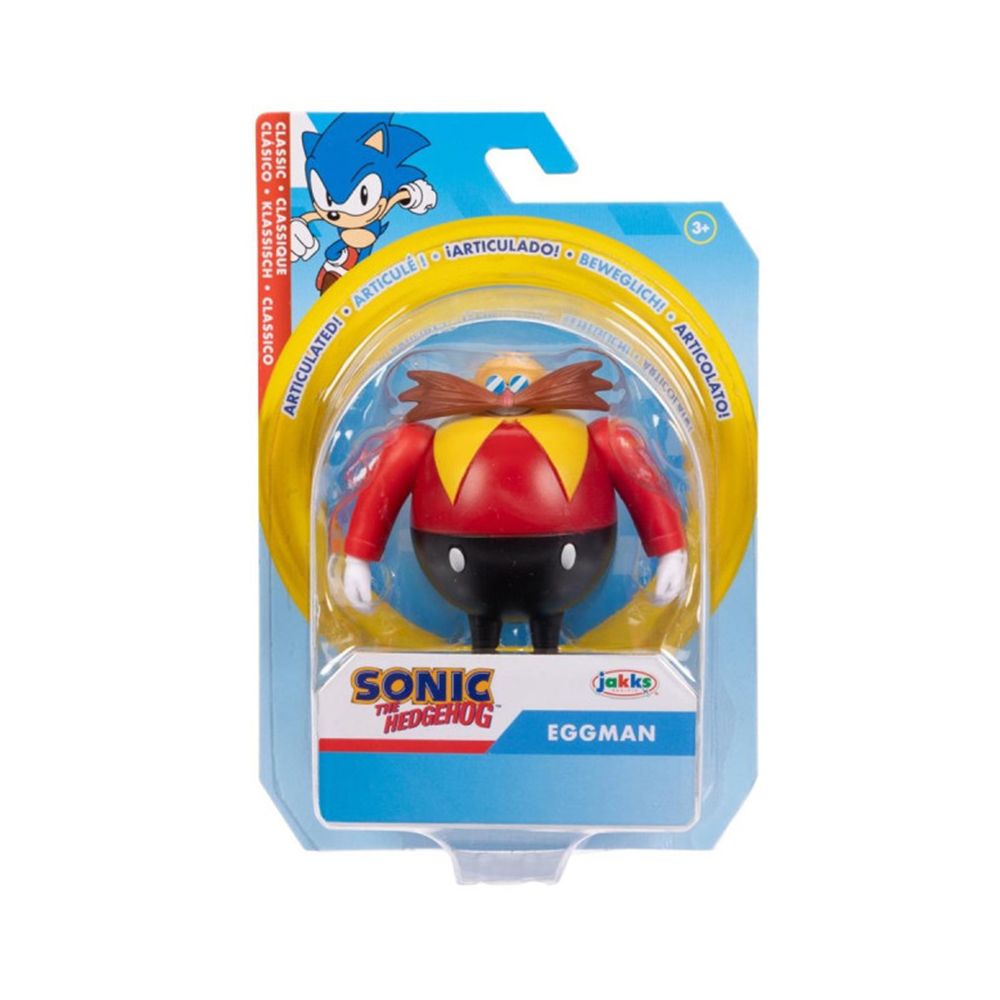 Подвижна фигурка, Sonic the Hedgehog, W19, Eggman, 6 см