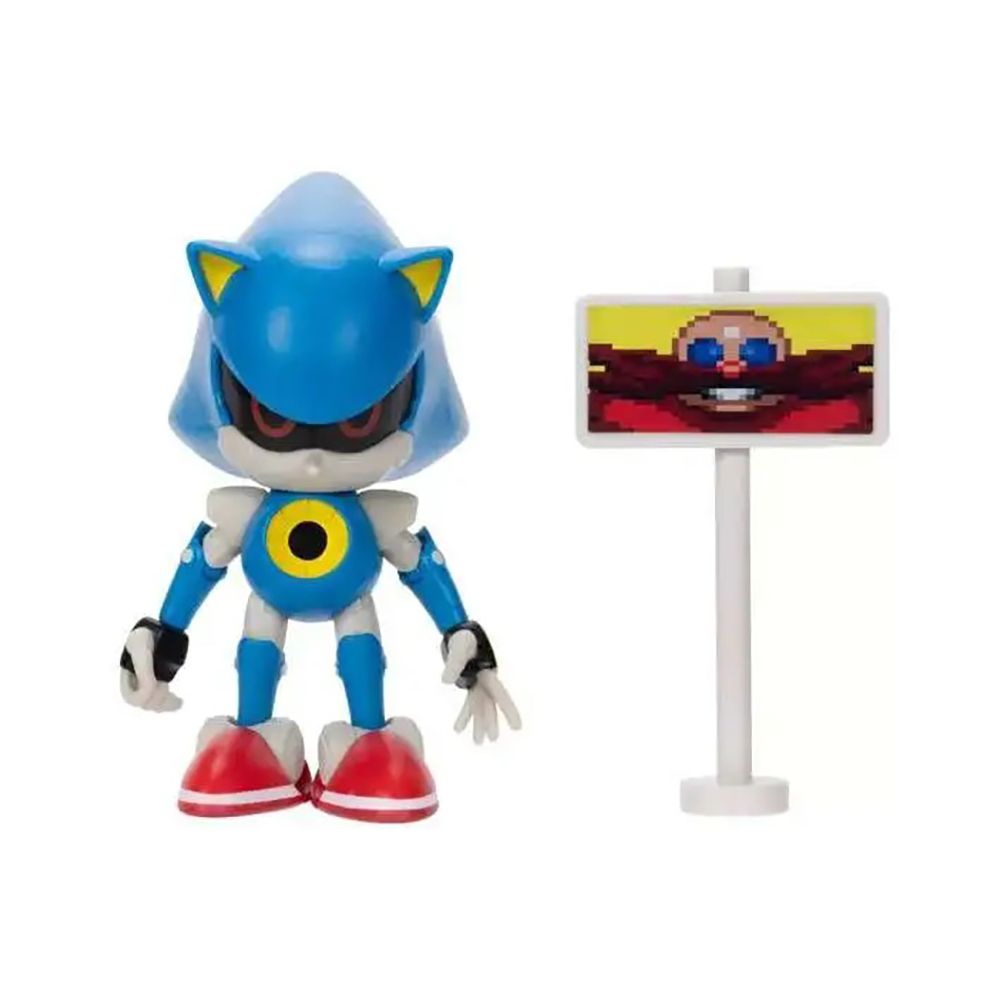 Подвижна фигурка с аксесоар, Sonic the Hedgehog, Metal Sonic, 10 см