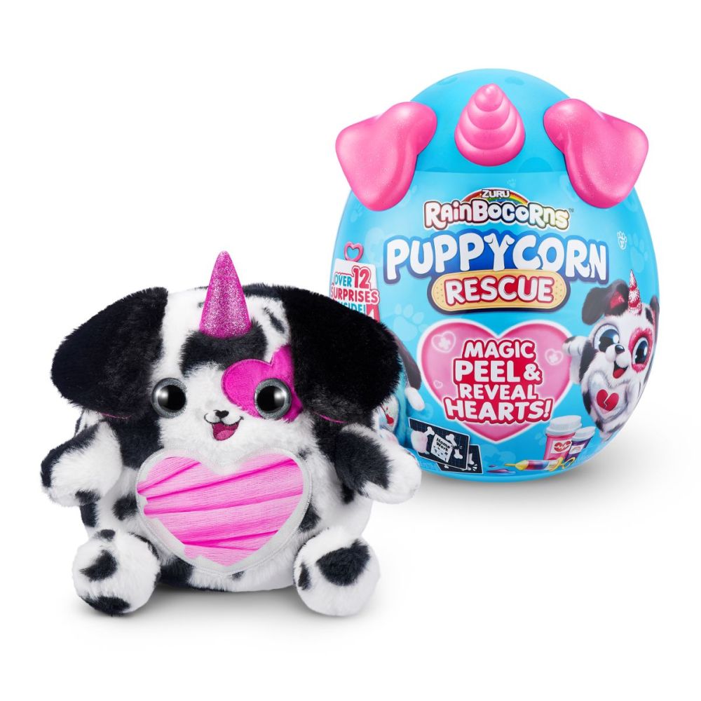 Плюшена играчка, Rainbocorns, Кученце Lottie на лекар