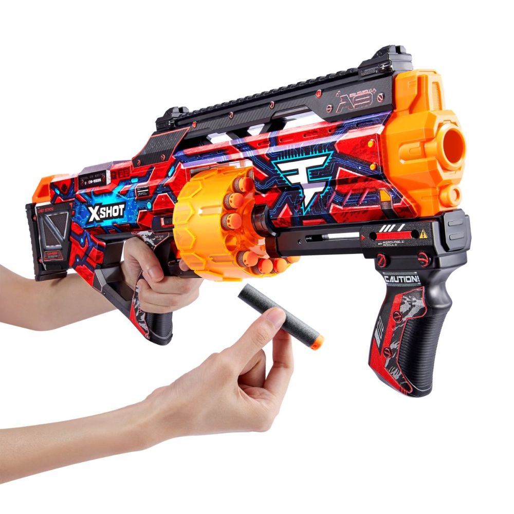 Бластер X-Shot, Excel Skins Last Stand, Game, с 16 стрели, 36518A