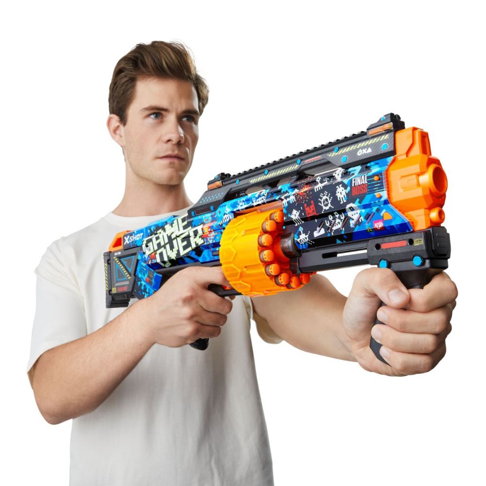 Бластер X-Shot, Excel Skins Last Stand, Game, с 16 стрели, 36518A