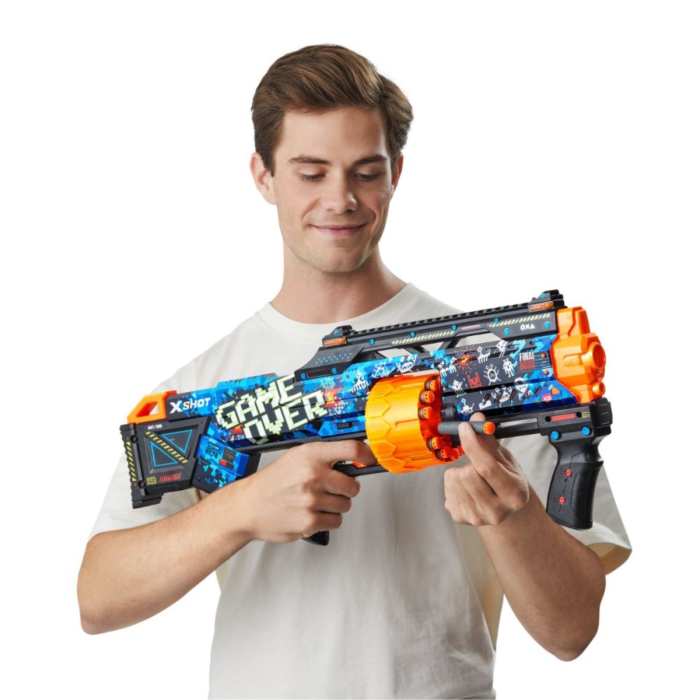 Бластер X-Shot, Excel Skins Last Stand, Game, с 16 стрели, 36518A