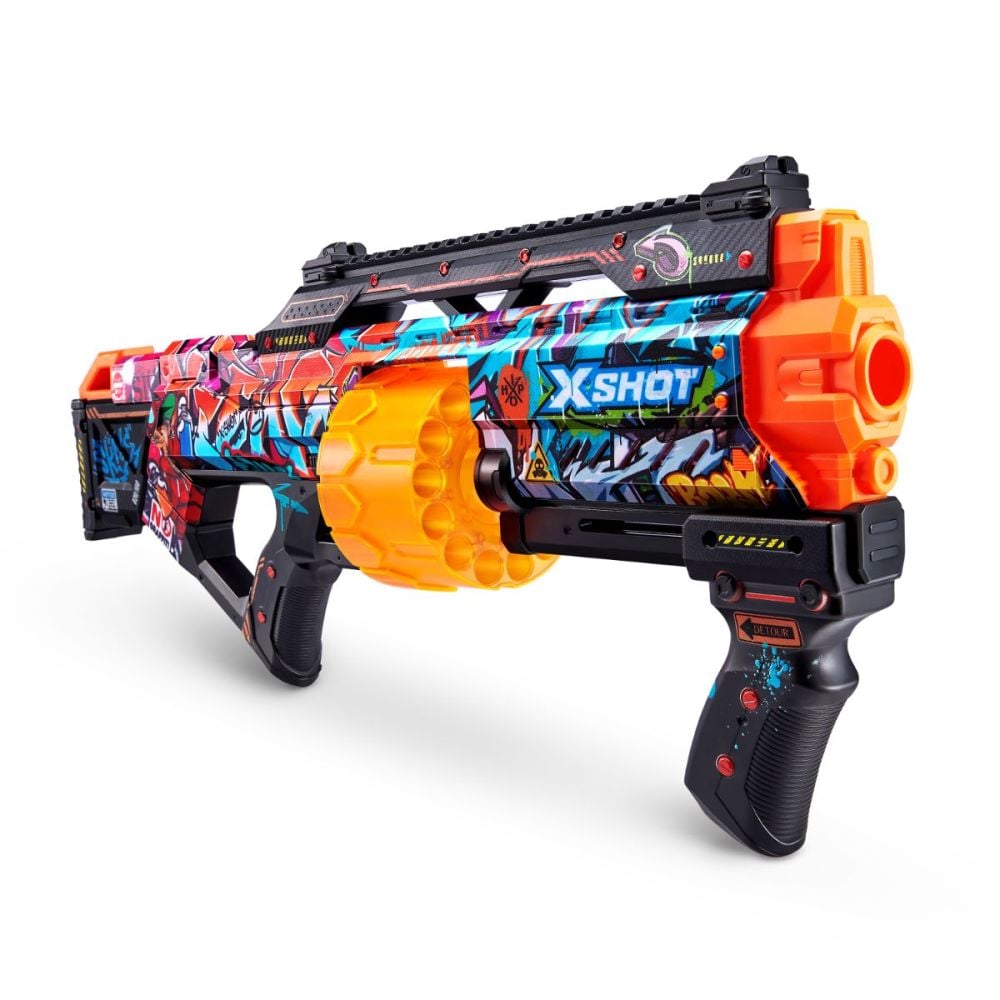 Бластер X-Shot, Excel Skins Last Stand, Graffiti, с 16 стрели, 36518B