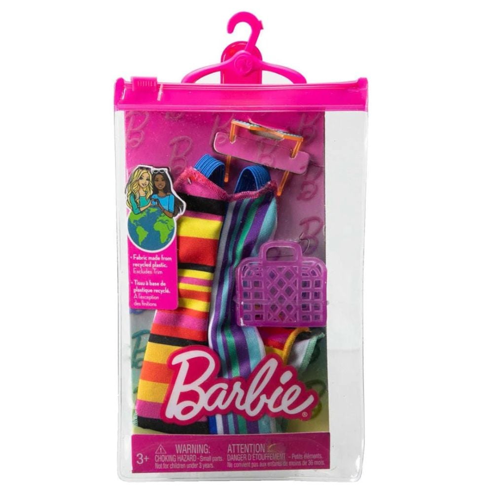 Комплект дрехи и аксесоари за кукла, Barbie, HJT22