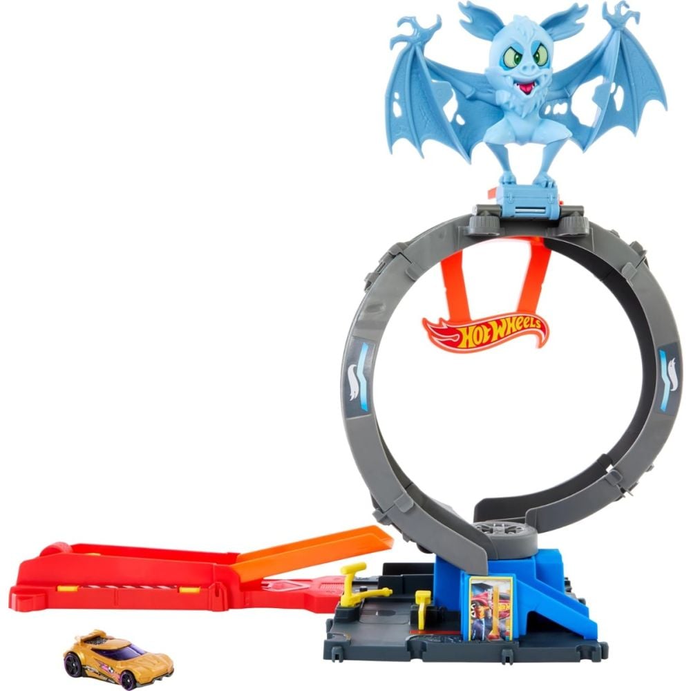 Комплект за игра, Hot Wheels City, Bat Loop Attack, HTN78