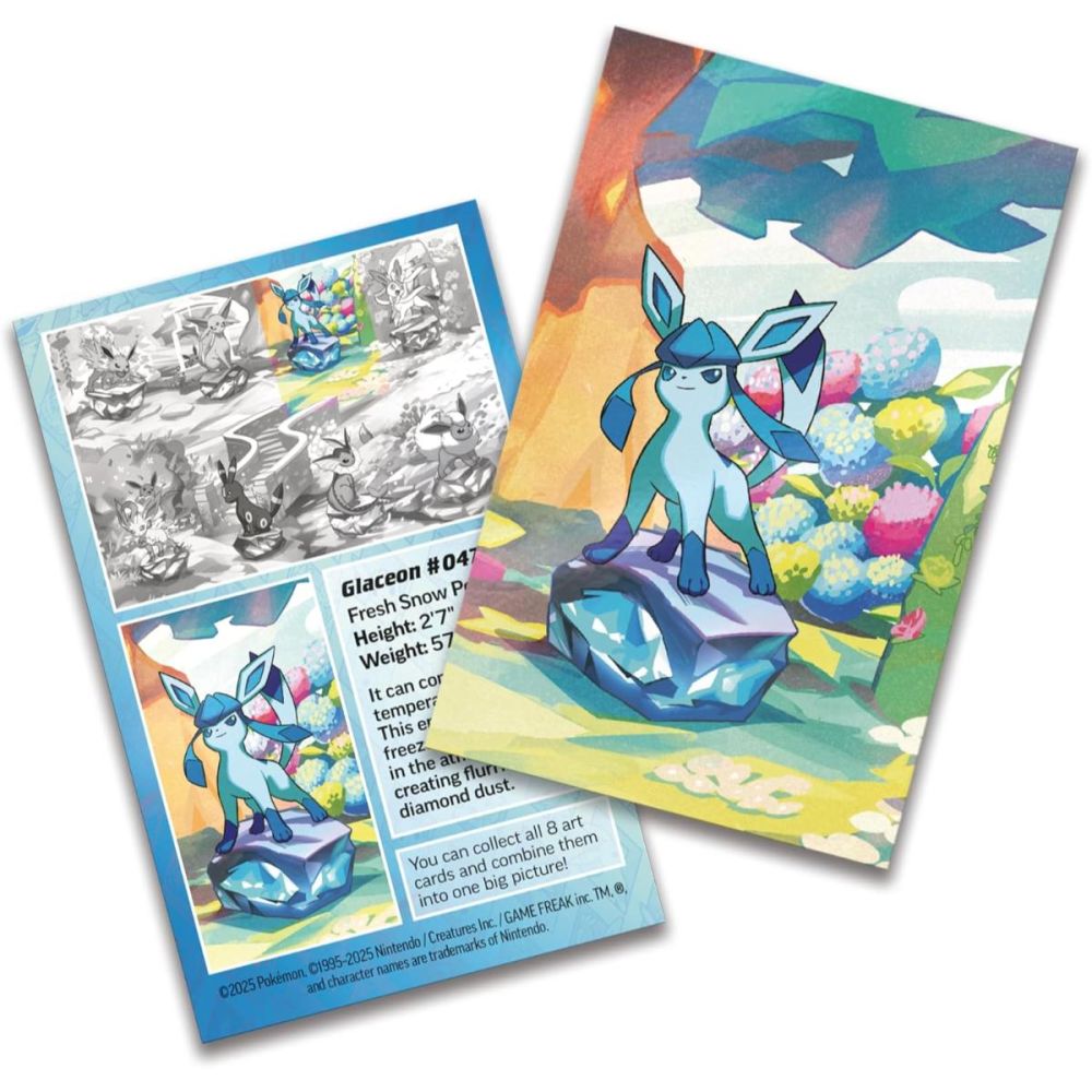 Комплект карти за игра, Pokemon, Scarlet & Violet Prismatic Evolutions, Mini Tin