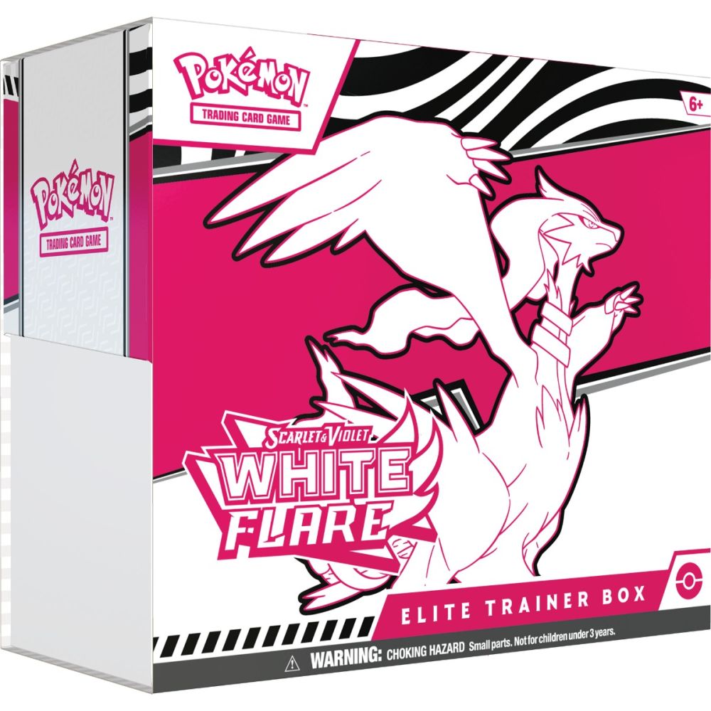 Комплект карти Pokemon TCG, Elite Trainer Box SV10.5, White Flare
