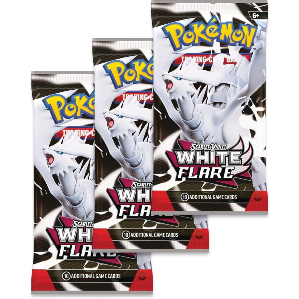 Комплект карти  Pokemon TCG, SV White Flare, Tech Sticker Collection
