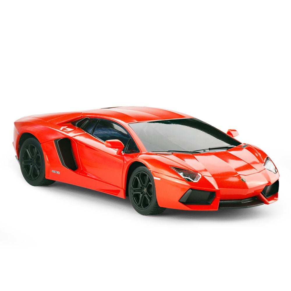Количка с дистанционно управление Rastar Lamborghini Aventador LP700 RC, Оранжева, 1:24