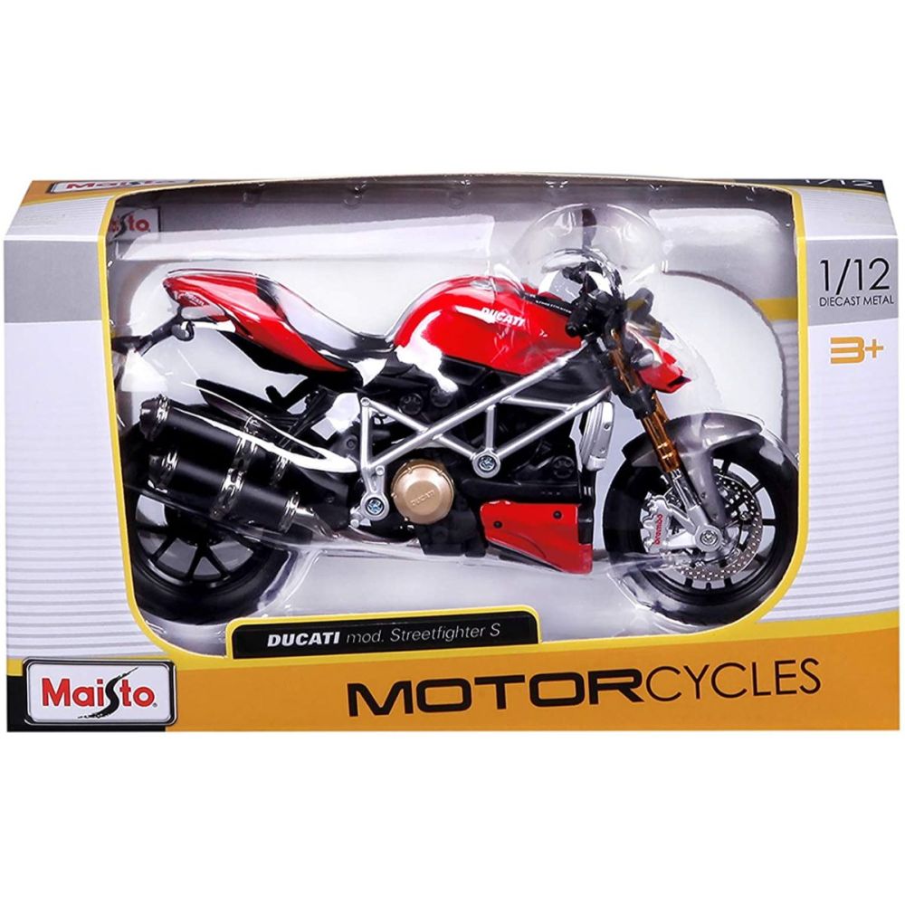 Мотоциклет Maisto, Ducati Mod Streetfighter, 1:12