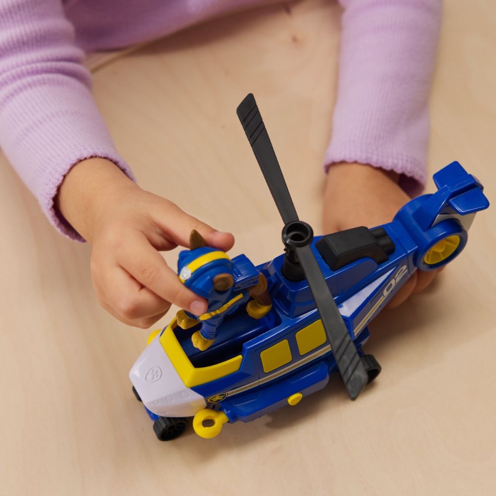 Спасителен хеликоптер с фигурка Paw Patrol, Chase, 20149066