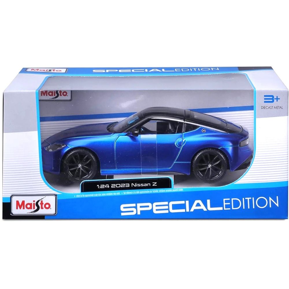 Метална количка, Maisto, Nissan Z 2023, Синя, 1:24