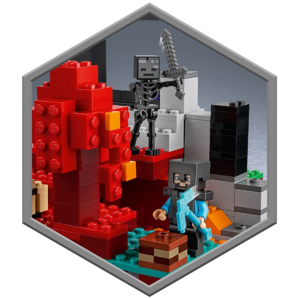 LEGO® Minecraft - Разрушеният портал (21172)