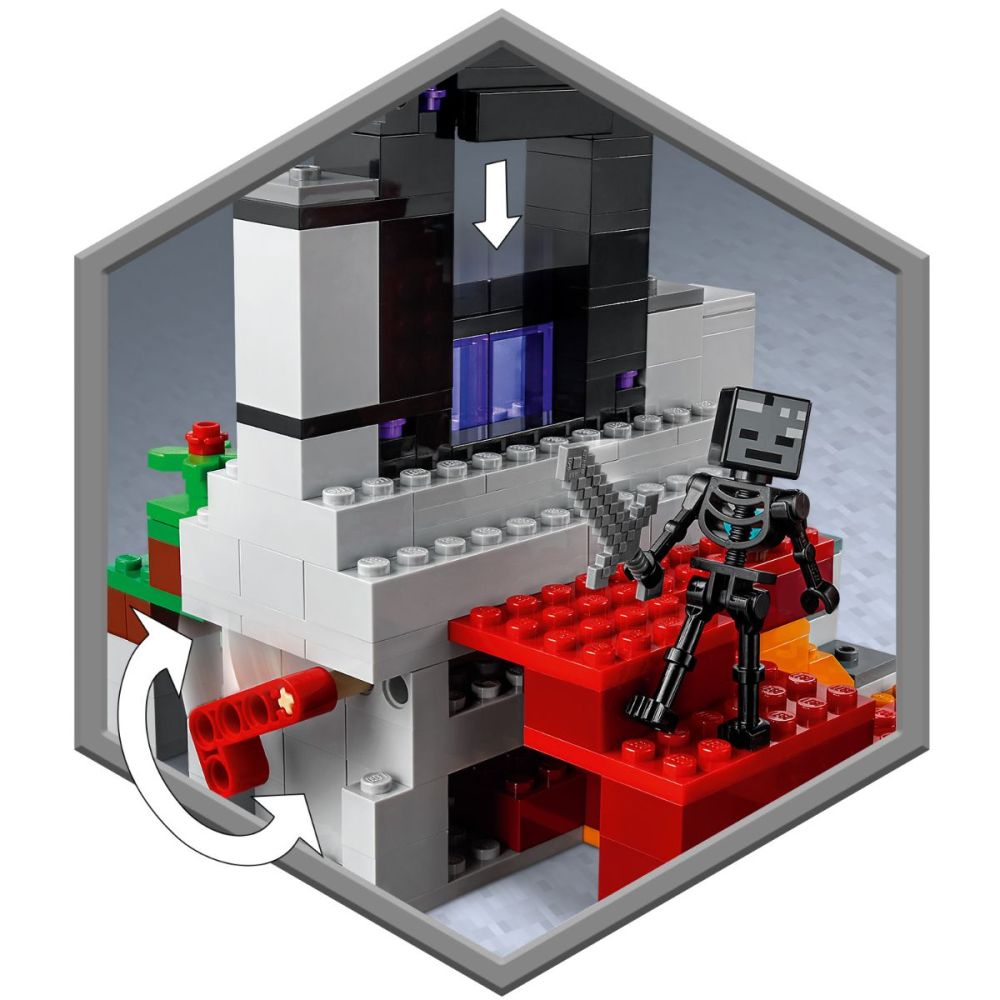 LEGO® Minecraft - Разрушеният портал (21172)