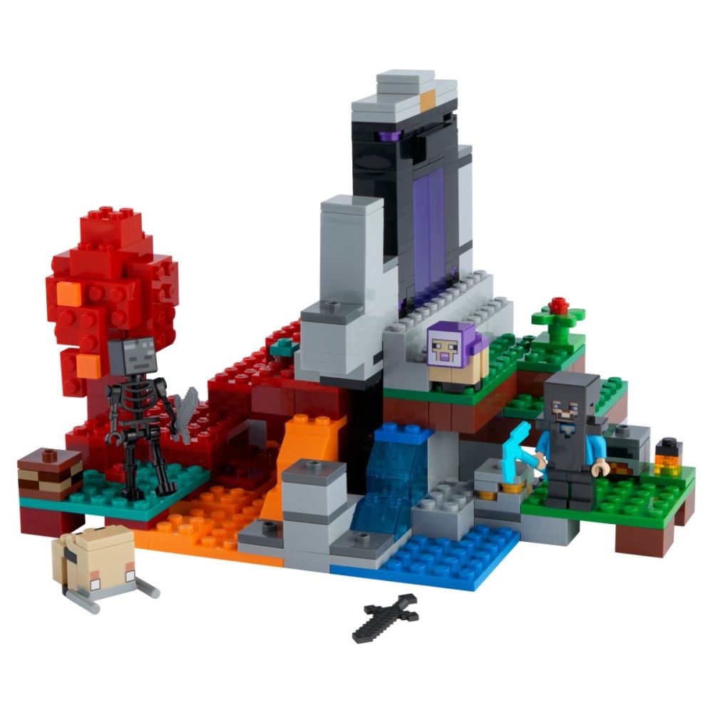 LEGO® Minecraft - Разрушеният портал (21172)