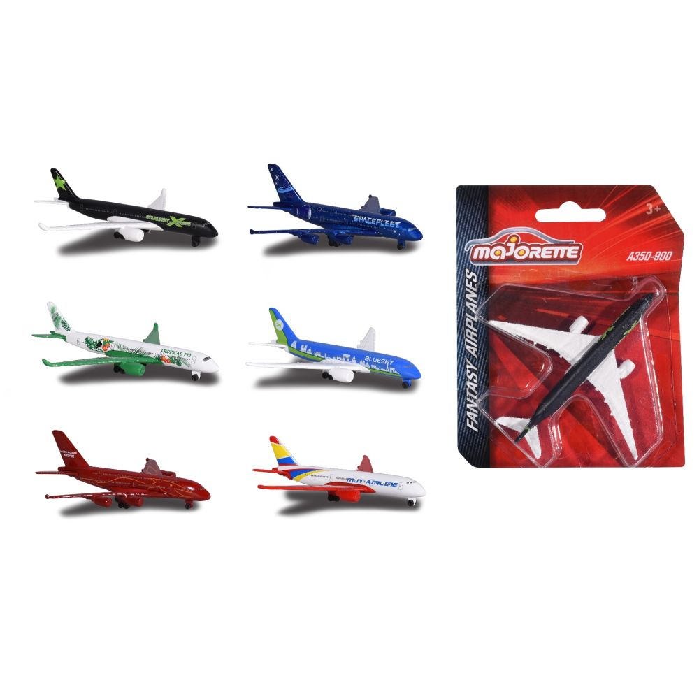 Самолет Fantasy Airplane Majorette, Starlight, 13 см