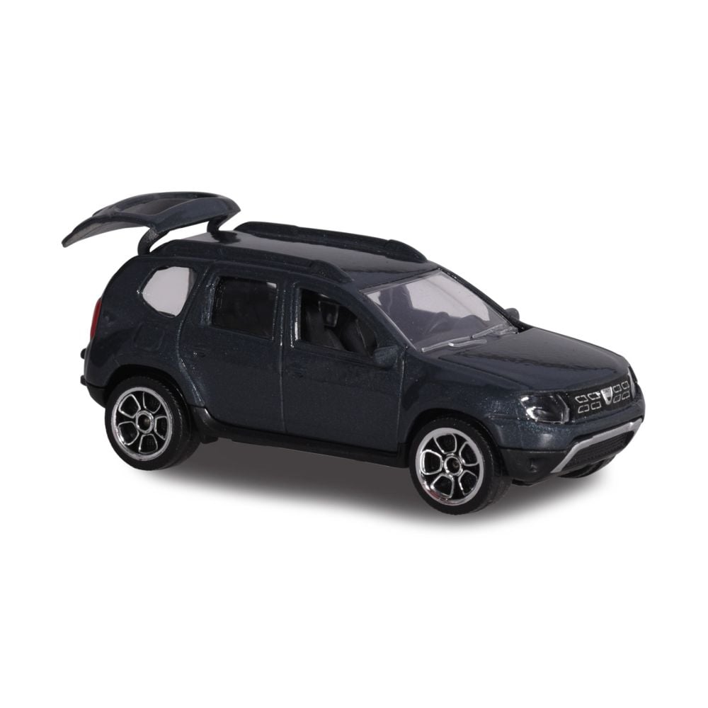 Количка Dacia Duster Majorette, 7.5 см, Черен