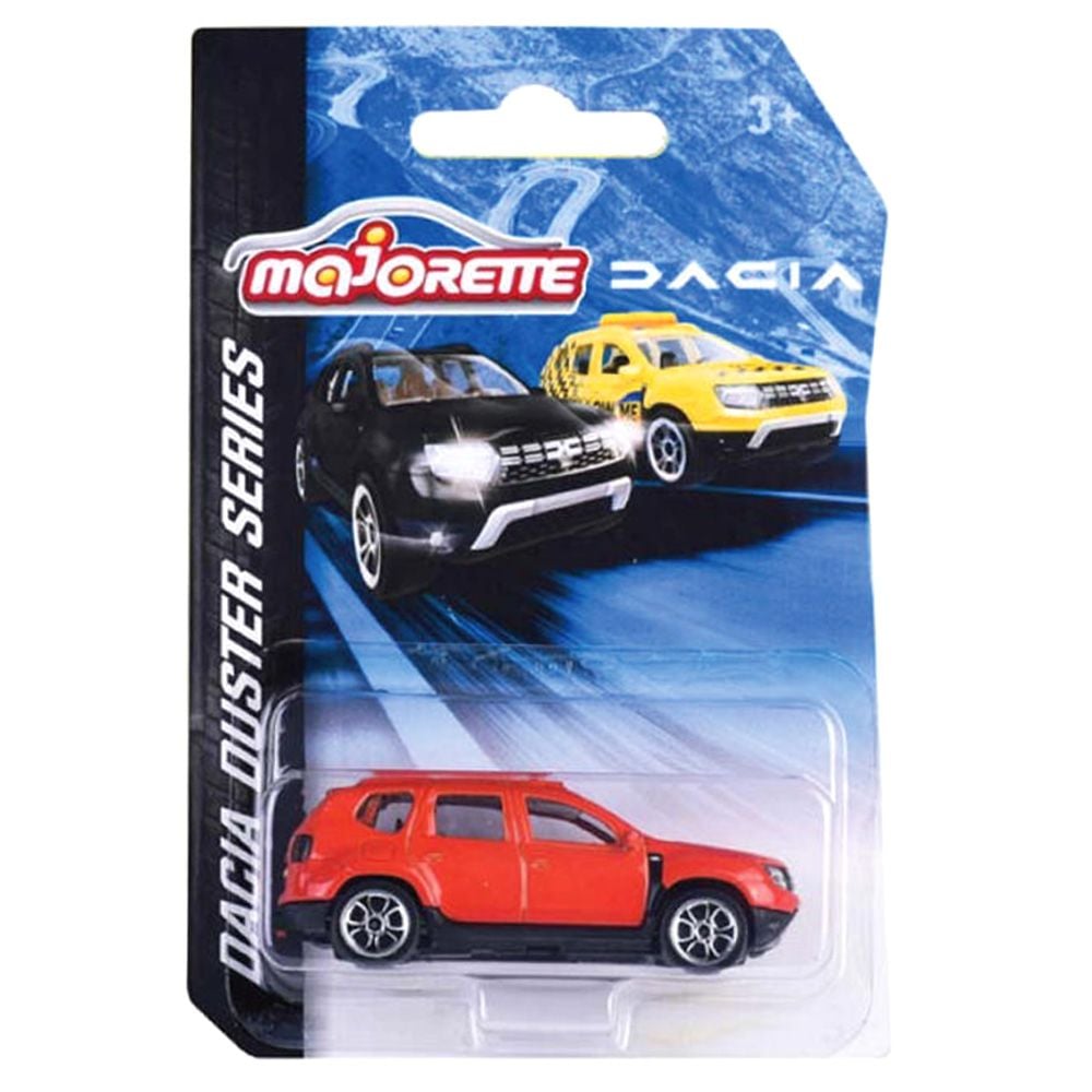 Количка Majorette, Dacia Duster, Червена, 7 см