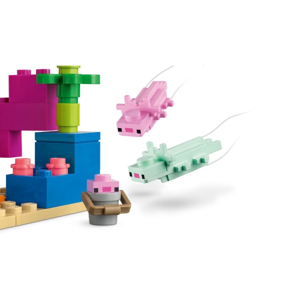 LEGO® Minecraft - Къща с аксолотл (21247)