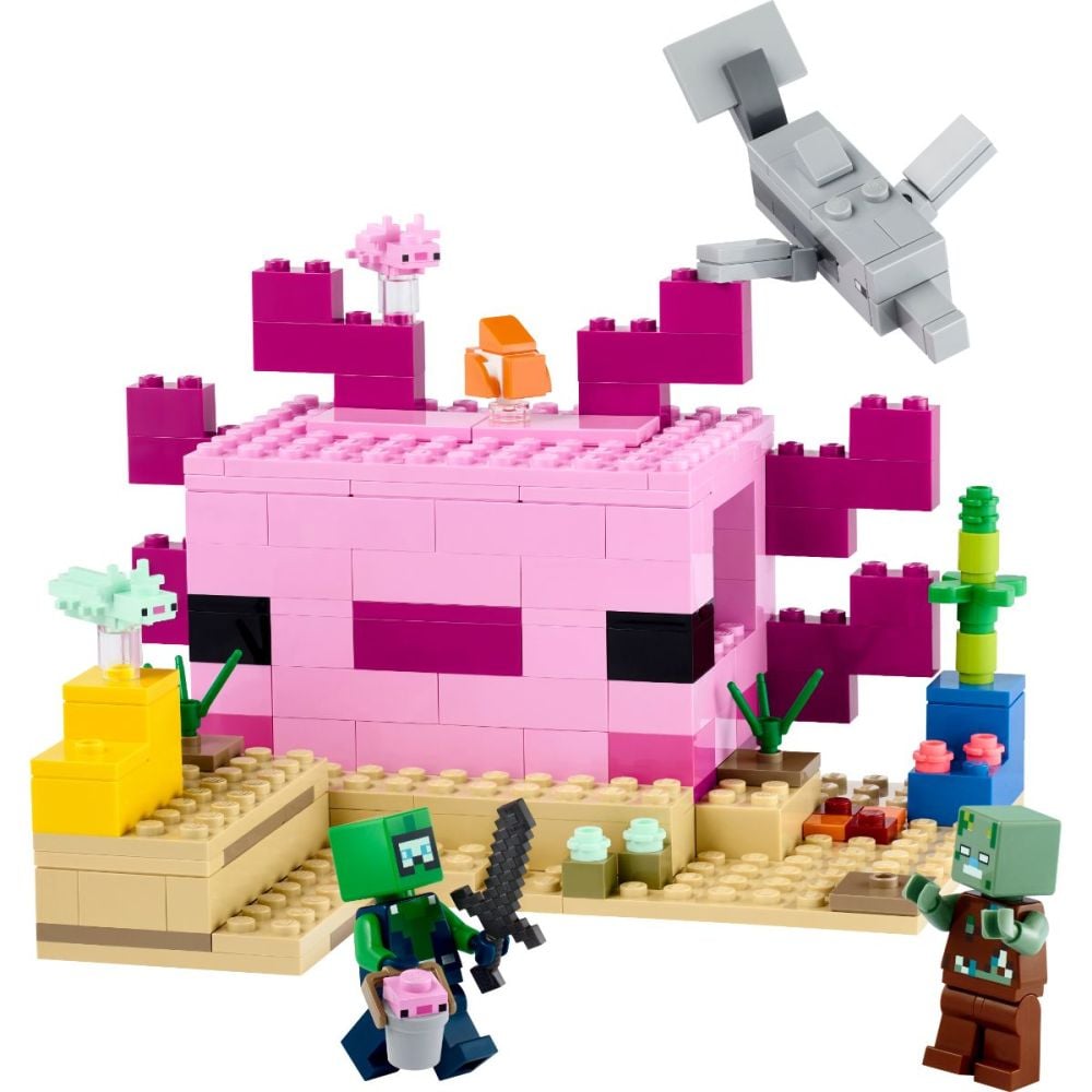 LEGO® Minecraft - Къща с аксолотл (21247)
