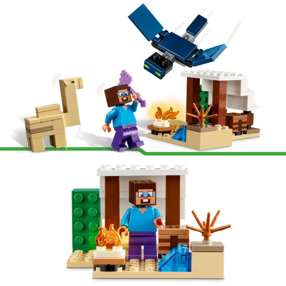 LEGO® Minecraft - Пустинната експедиция на Стив (21251)
