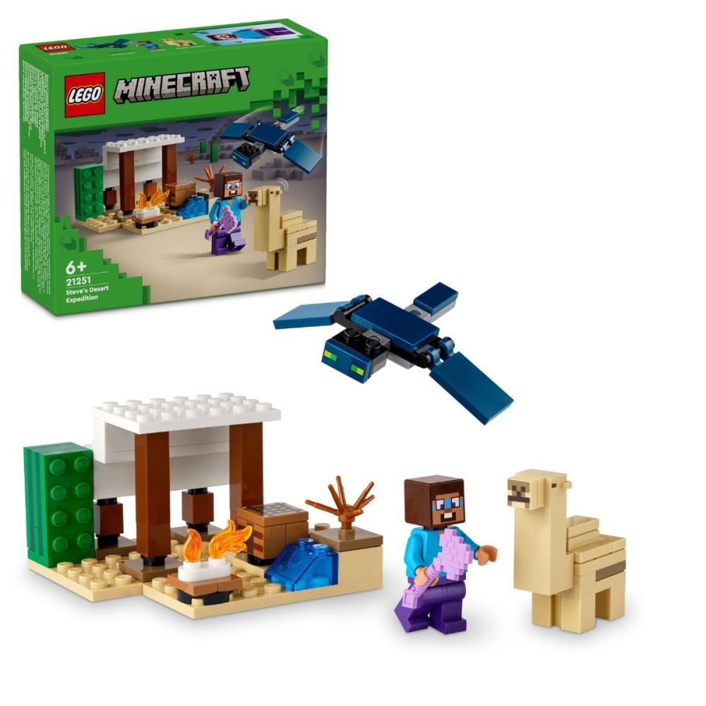 LEGO® Minecraft - Пустинната експедиция на Стив (21251)