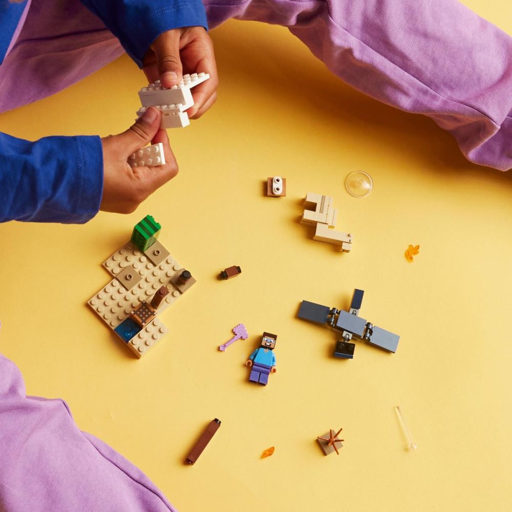 LEGO® Minecraft - Пустинната експедиция на Стив (21251)