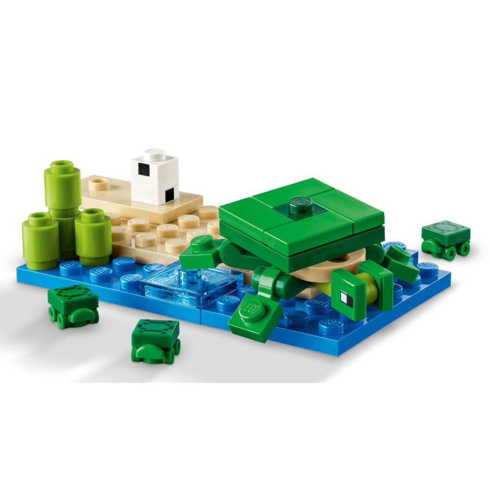 LEGO® Minecraft - Къща на плажа на костенурките (21254)