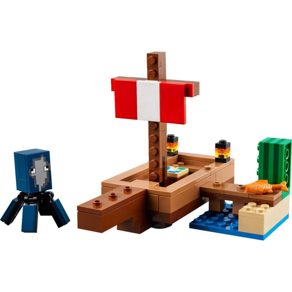 LEGO® Minecraft - Пътуването на пиратския кораб (21259)