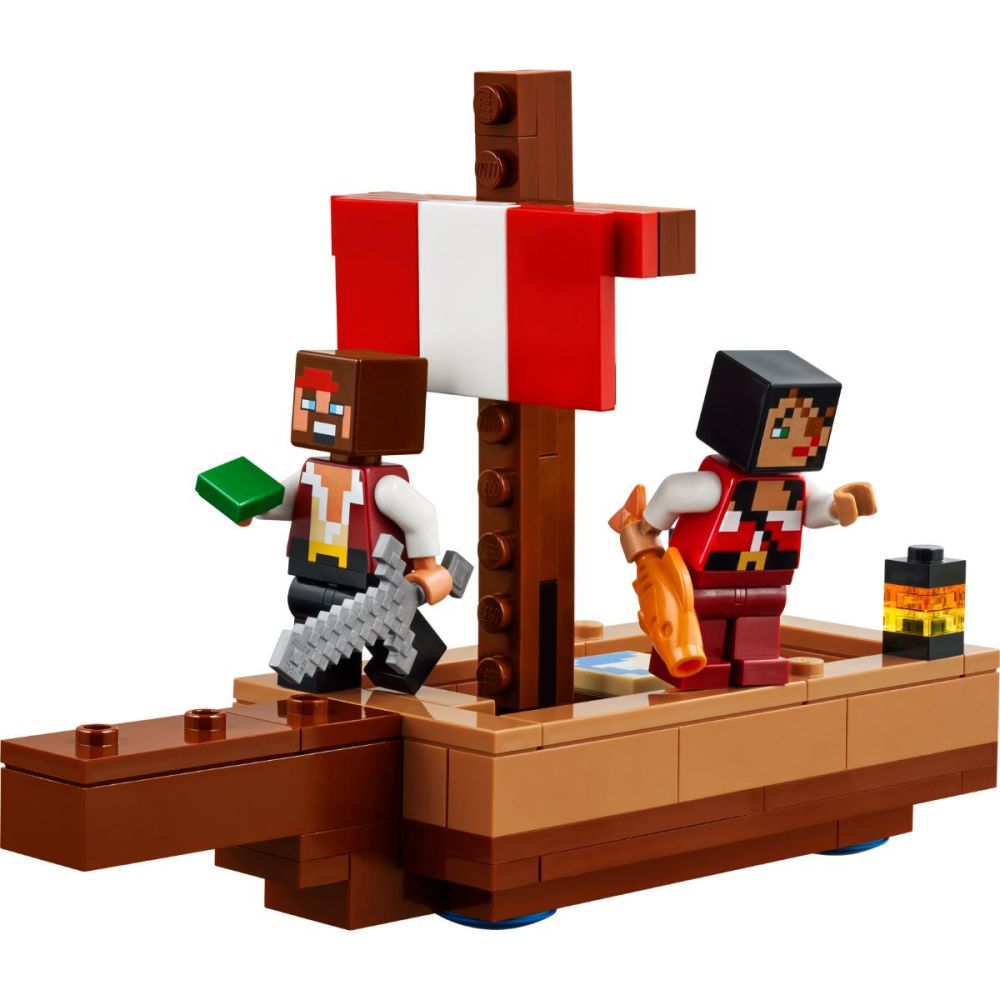 LEGO® Minecraft - Пътуването на пиратския кораб (21259)