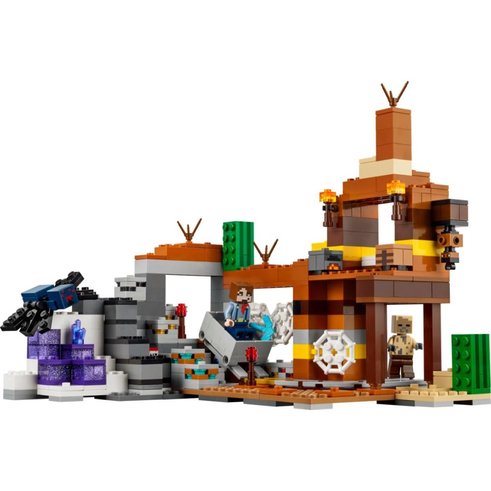 LEGO® Minecraft - Миньорска шахта в неплодородните земи (21263)