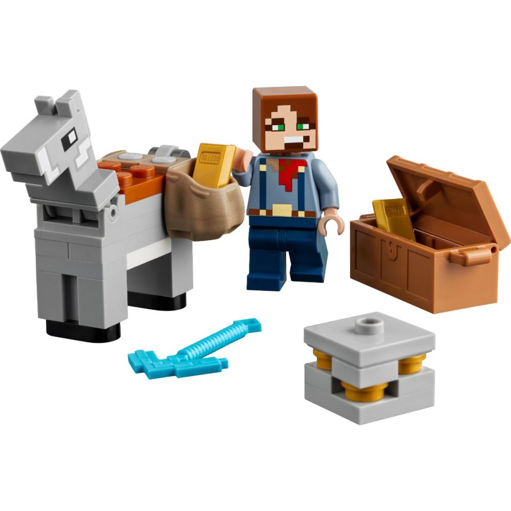 LEGO® Minecraft - Миньорска шахта в неплодородните земи (21263)