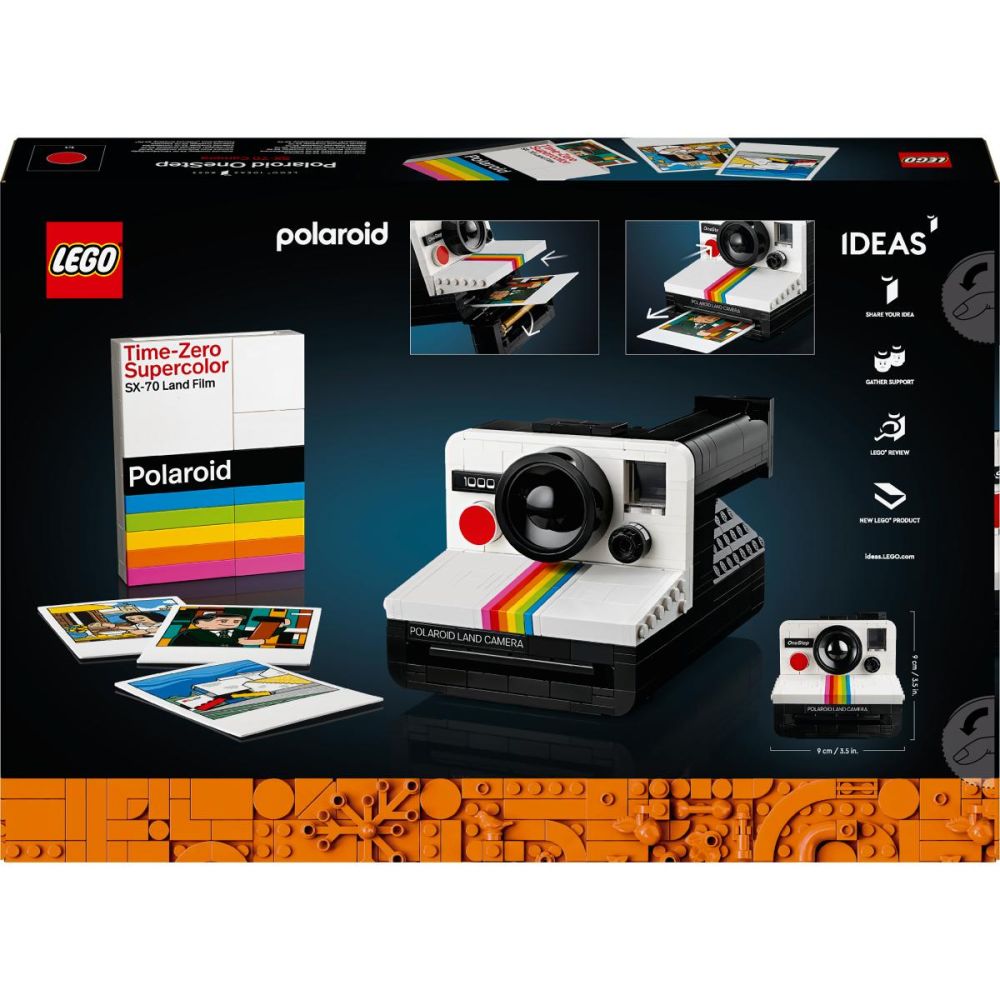 LEGO® Ideas - Фотоапарат Polaroid OneStep SX-70 (21345)