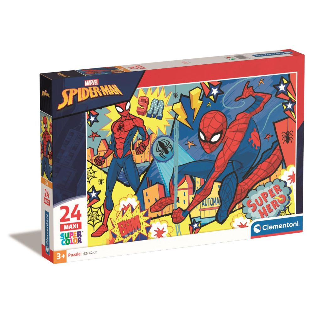 Пъзел Clementoni Maxi, Spiderman, 24 части