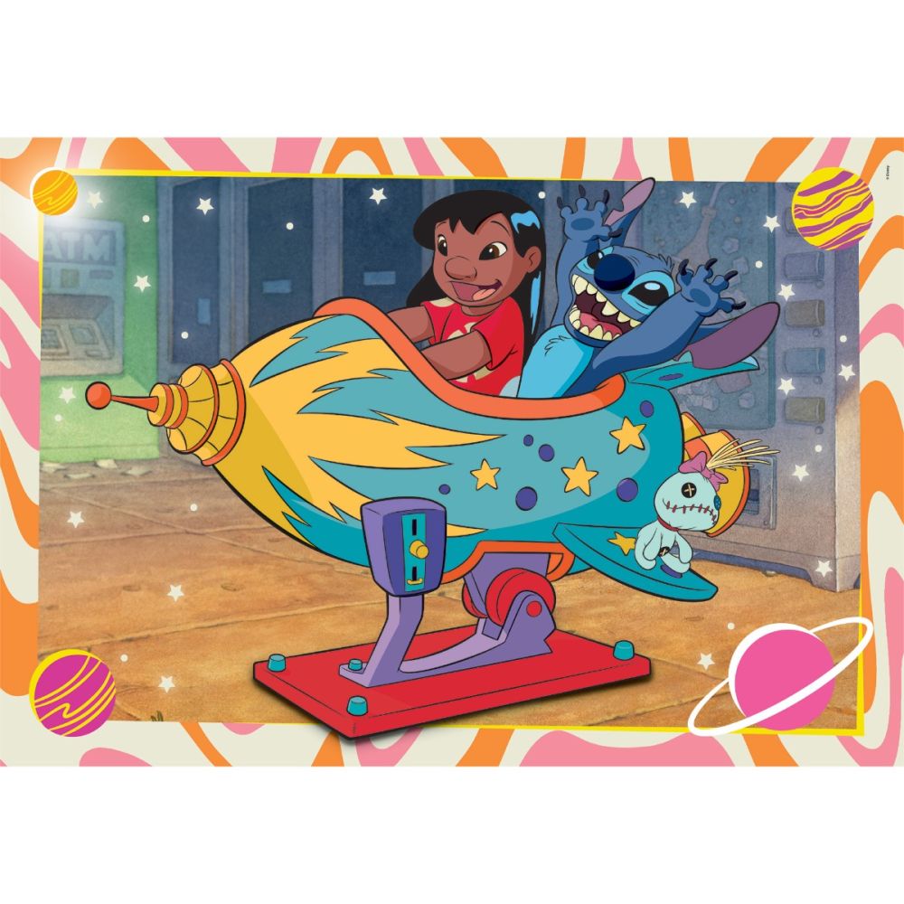 Пъзел Clementoni, Disney Stitch, 2 x 60 части
