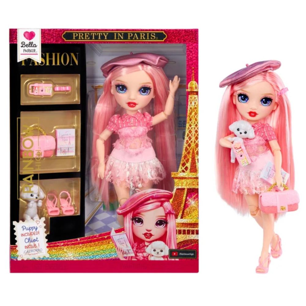 Кукла Rainbow High, Pretty in Paris Fashion, Bella, 248781EUC