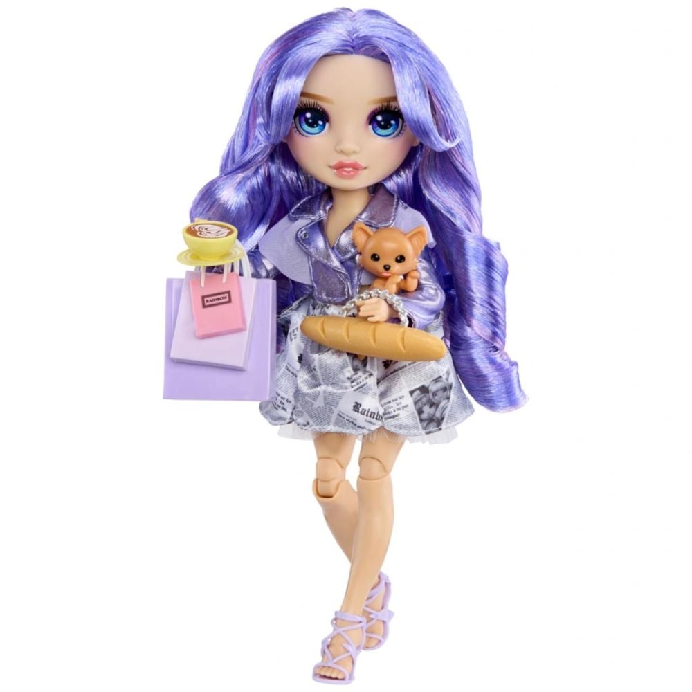 Кукла Rainbow High, Pretty in Paris Fashion, Violet, 248798EUC
