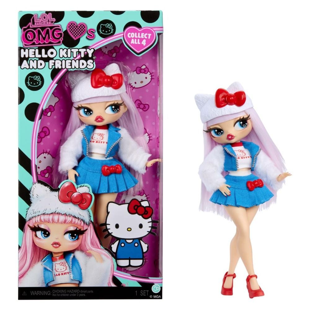 Кукла LOL Surprise, OMG Loves Hello Kitty and Friends, Hello Kitty, 249870EUC