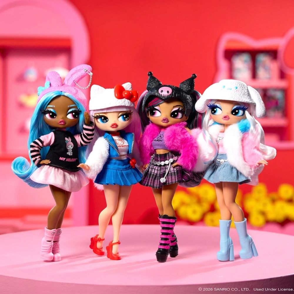 Кукла LOL Surprise, OMG Loves Hello Kitty and Friends, Hello Kitty, 249870EUC