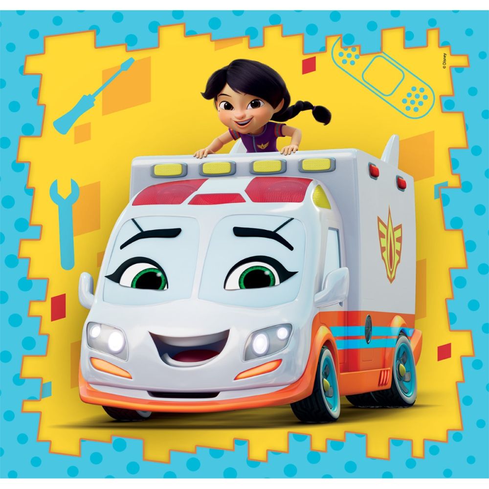 Пъзел Clementoni, Disney Junior, Firebuds, 3 x 48 части