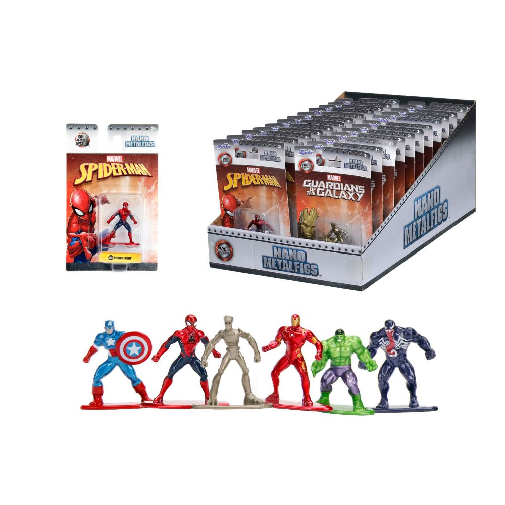 Метална фигурка Nano, Marvel, 4 см