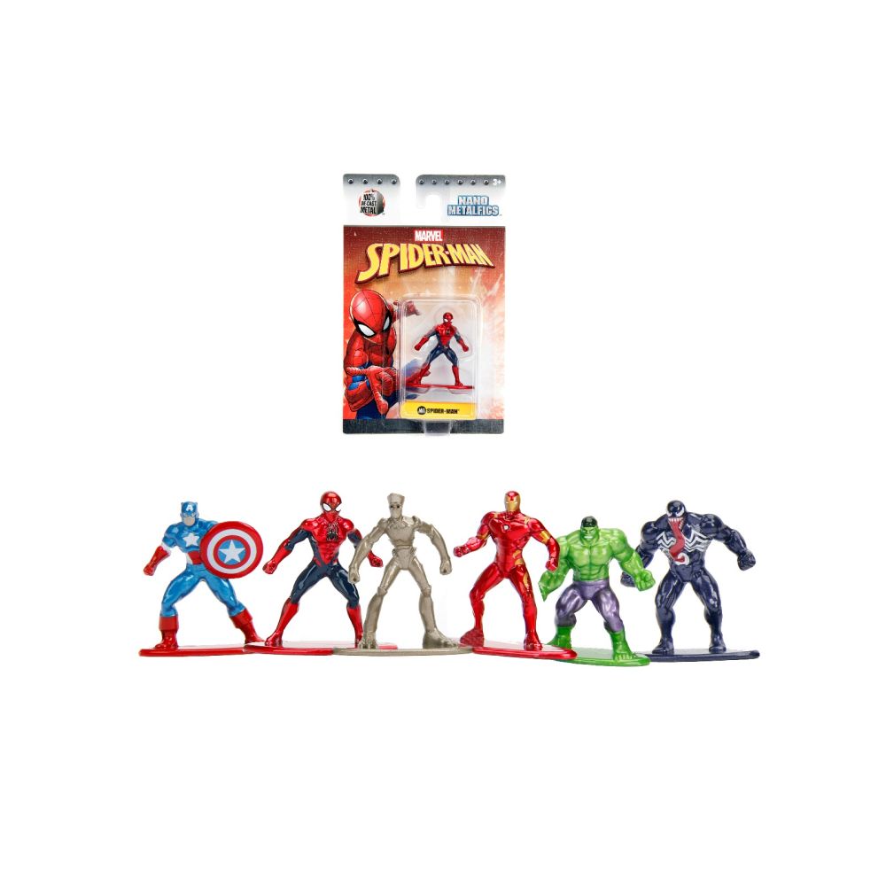 Метална фигурка Nano, Marvel, 4 см