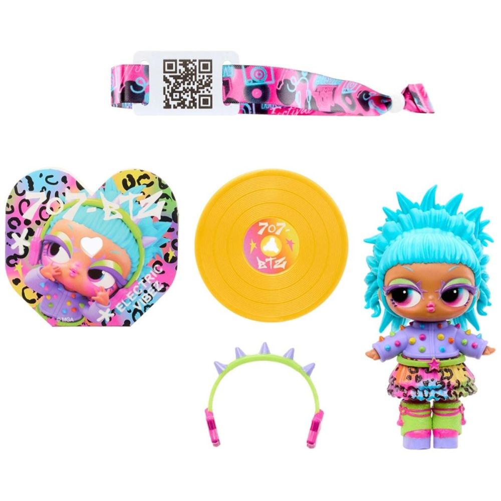 Кукла с аксесоари изненада, LOL Surprise, Music Festival Tots, Vinyl Albums, 249658EUC