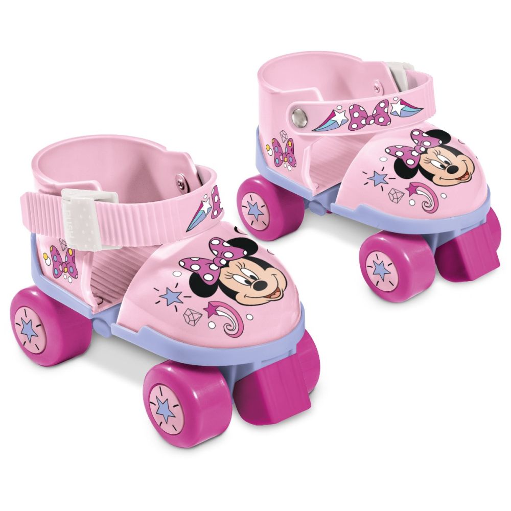 Комплект ролкови кънки и защити, размер 22-29, Disney Minnie Mouse