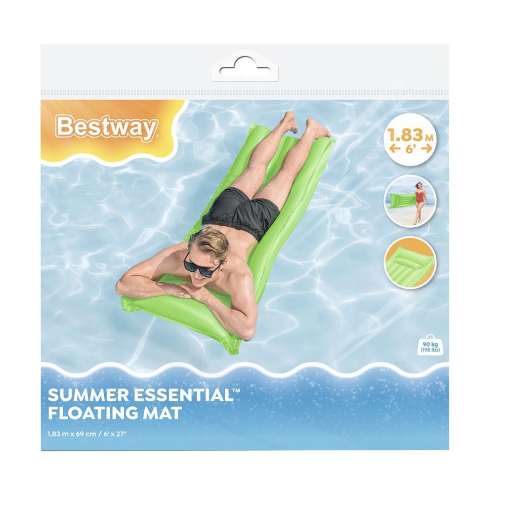 Надуваем дюшек, Bestway, Многоцветен, 183 х 69 см