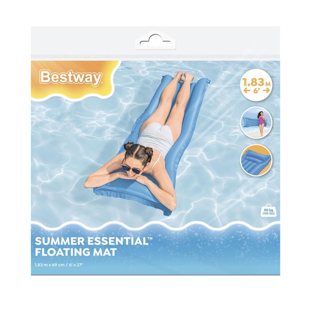 Надуваем дюшек, Bestway, Многоцветен, 183 х 69 см